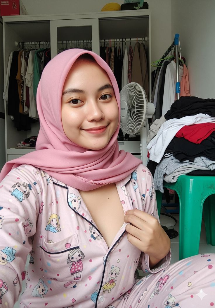 Most Absurd Hijab Viral Abg Kita Menemukan Bahagia Di Setiap Sudut Kamar