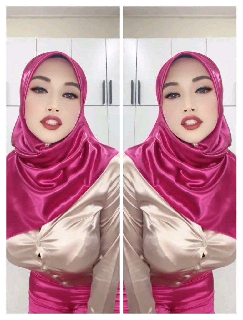 It’s Very Random Indo Hijab Viral Barat Saat Aku Membelai Rambut Panjang Indahmu